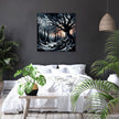 Gothic Twilight Forest Canvas