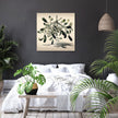 Melancholic Mistletoe Christmas Canvas