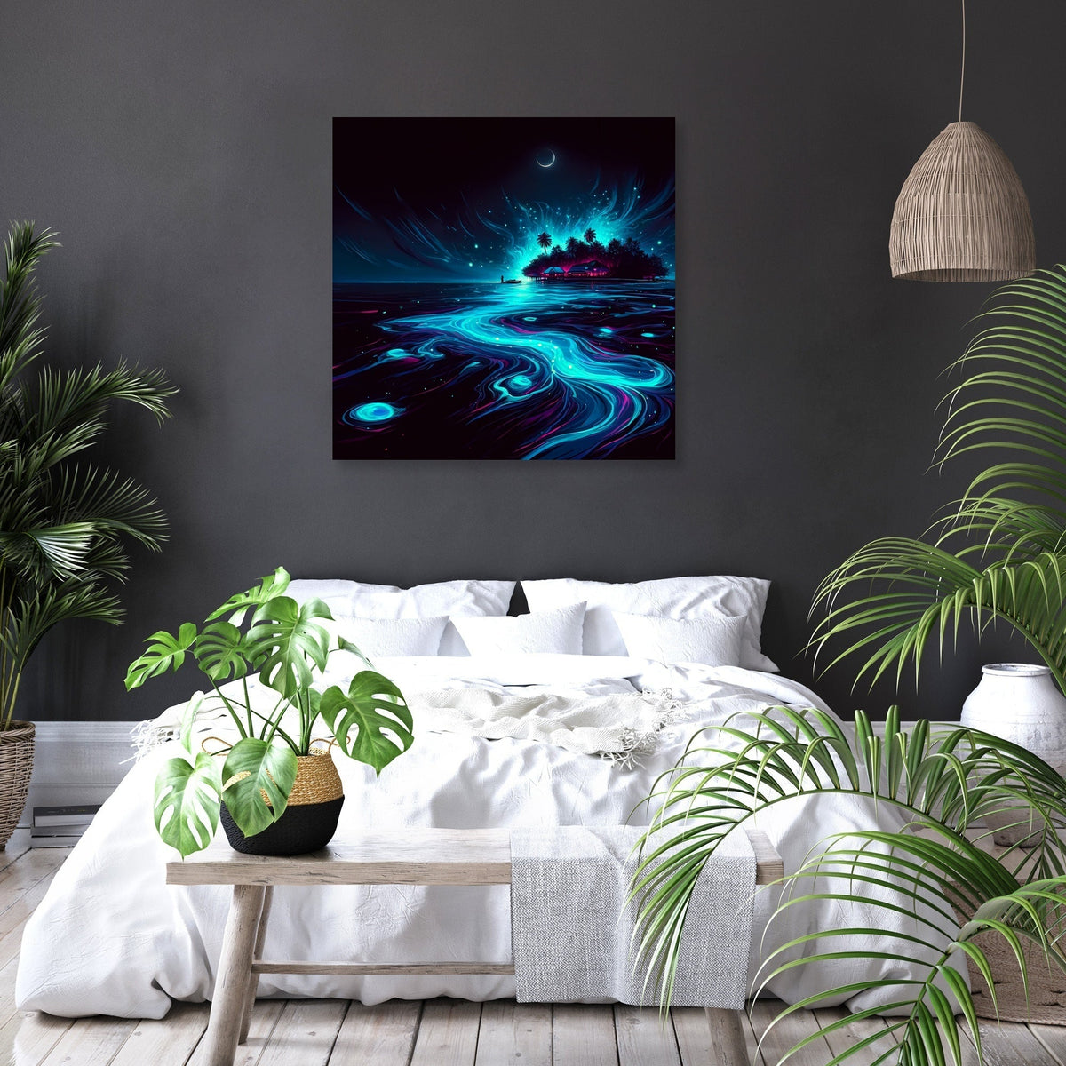 Vaadhoo Island Glow Canvas