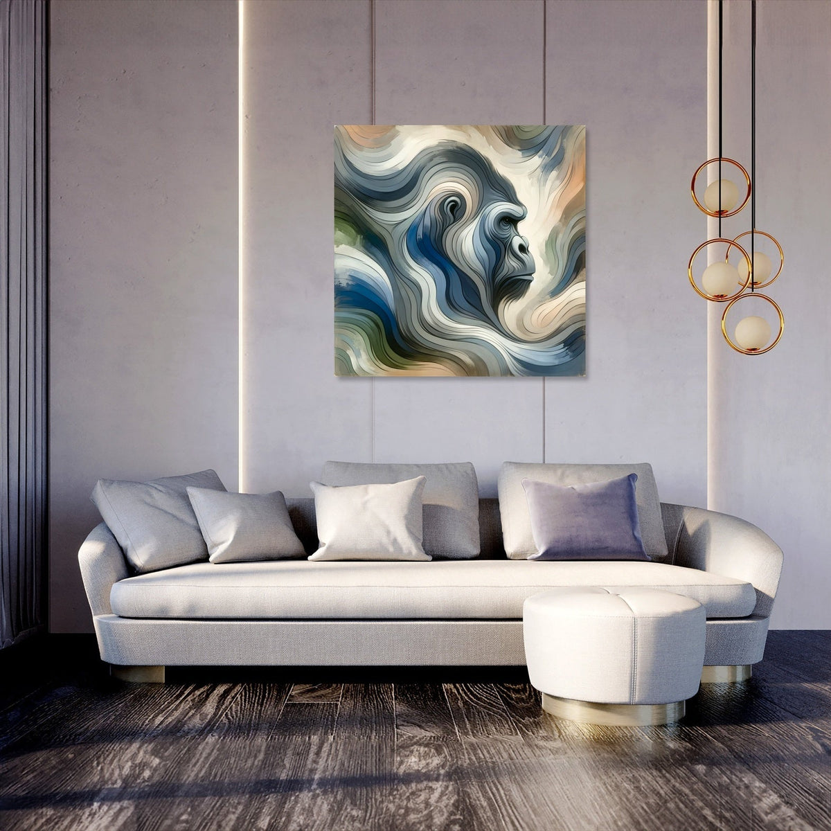 Gorilla Flow Canvas