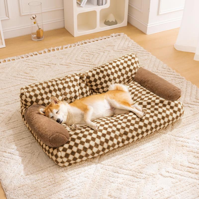 Kennel Warm Plush Pet All Removable And Washable Four Seasons Universal