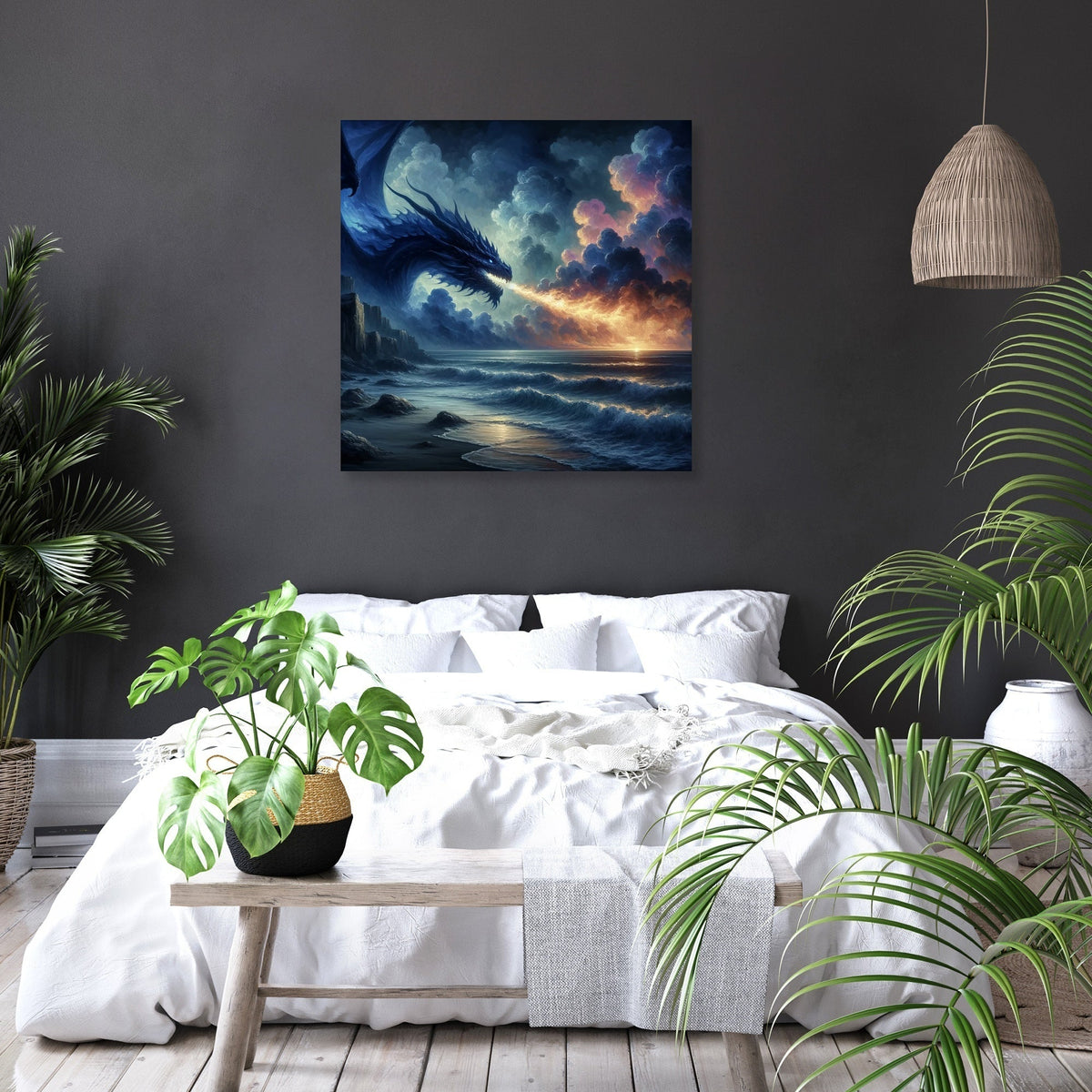 Twilight Flame Canvas