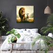 Sheep and Lion Harmony Canvas