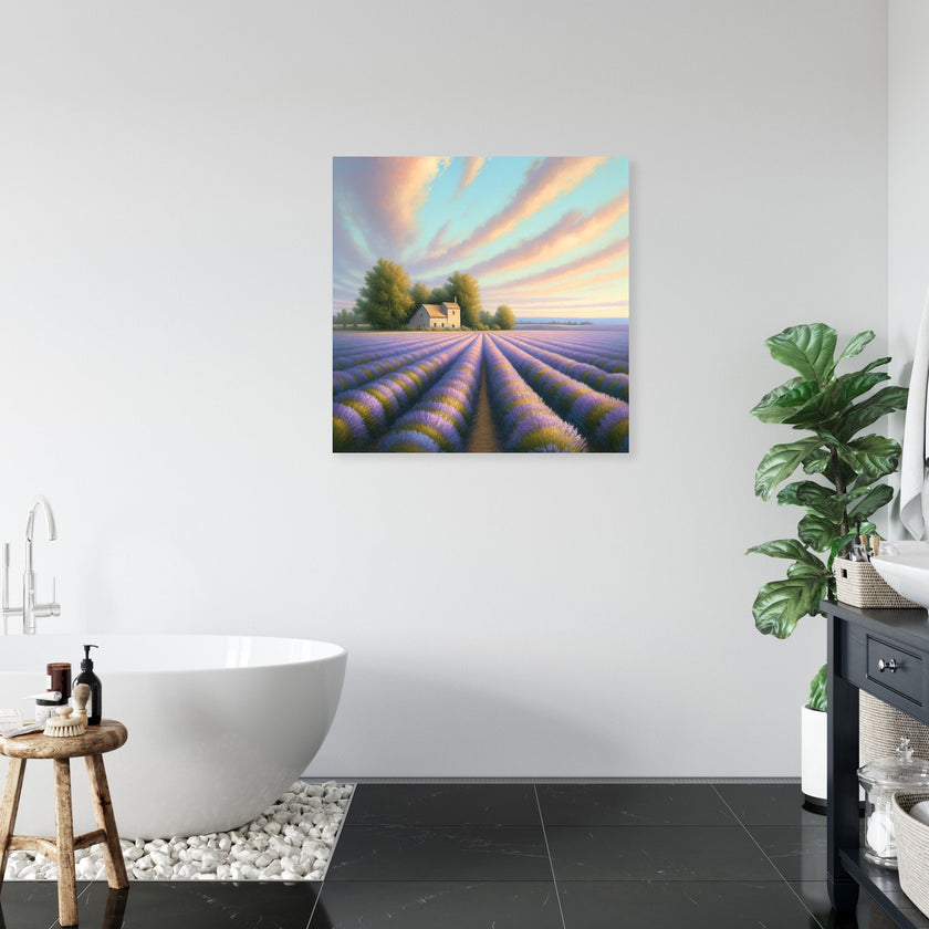 Lavender Fields Harmony Canvas