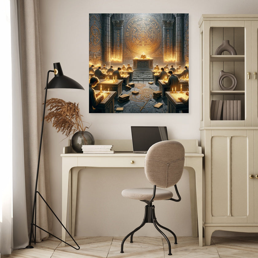 Rune Scholars Canvas