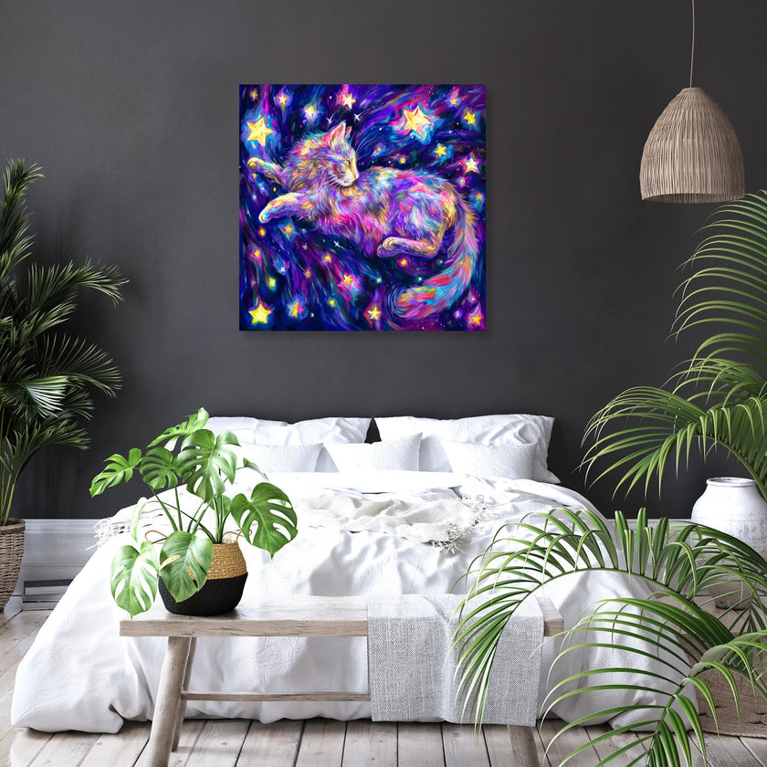 Cosmic Cat Canvas