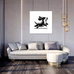 Joyful Sausage Dog Canvas