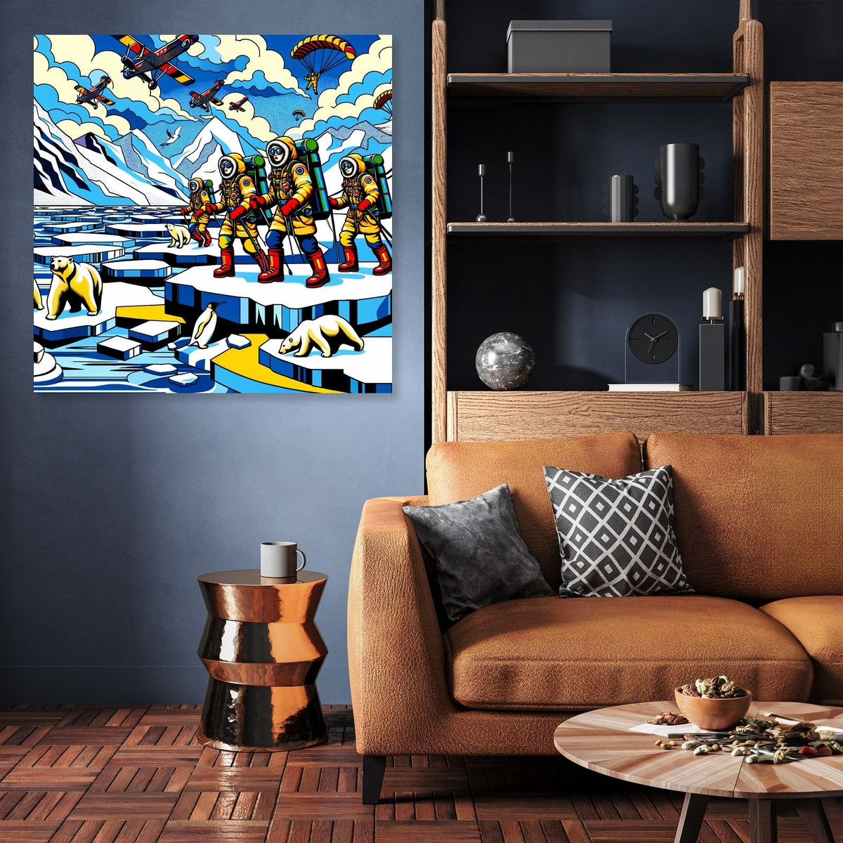 Polar Expedition Pop Canvas