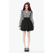 Dark in Love Striped Ruffle Gothic Lolita Dress