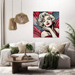Red Glamour Canvas