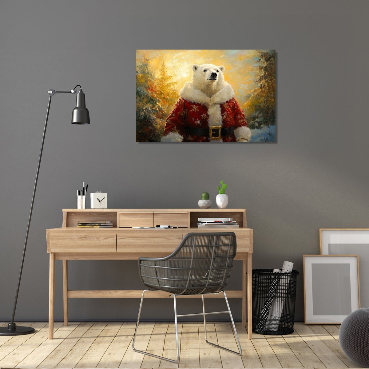 Polar Cheer Canvas