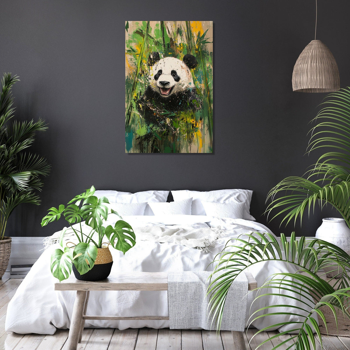 Playful Panda Canvas