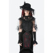 Dark in Love Gothic Elegant Velvet Mermaid Skirt