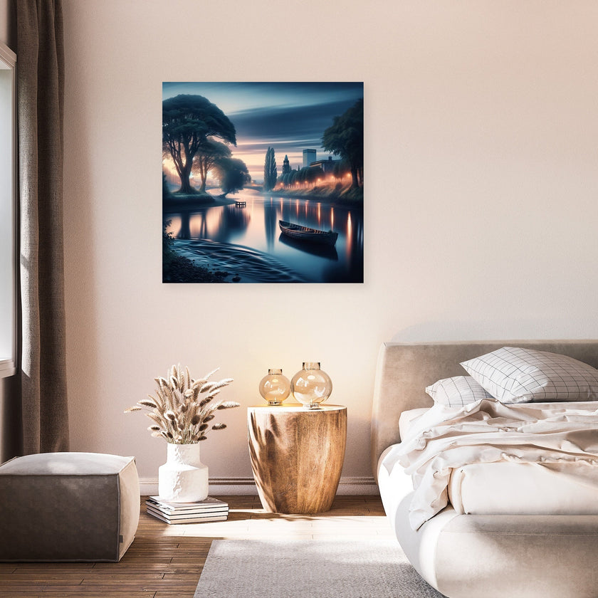 Belfast Whispers of the Lagan Canvas