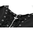 Dark in Love Punk Lace-Up Corset Style Top