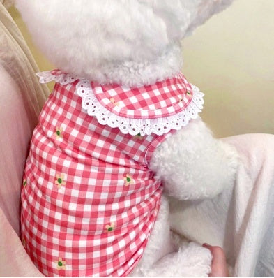 Ropa fina para perros, gatos y cachorros pequeños, para primavera y verano