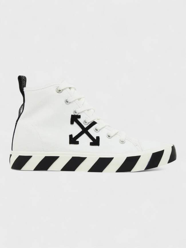 Trampki Off-White Vulc Mid biało-czarne