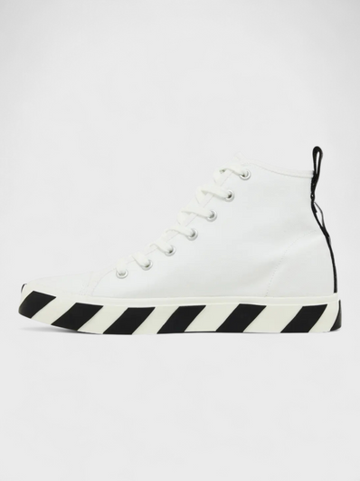 Off-White Vulc Sneaker Mid White Black