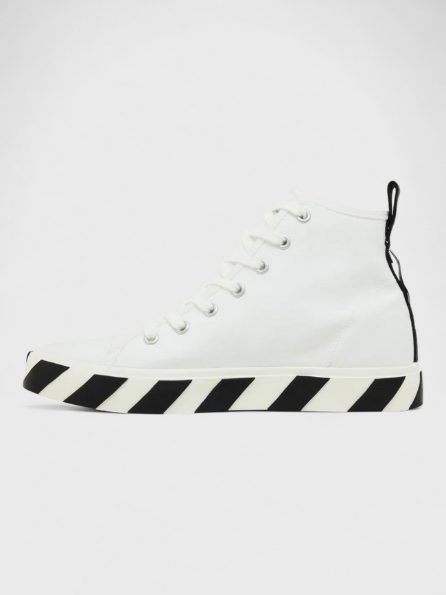 Trampki Off-White Vulc Mid biało-czarne
