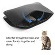 Double-layer cat and dog massage cushion