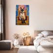 Regal Siamese Cat Canvas
