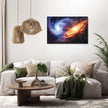 Galactic Collision Canvas