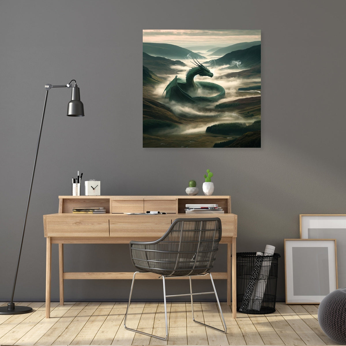 Mist of the Highlands Canvas
