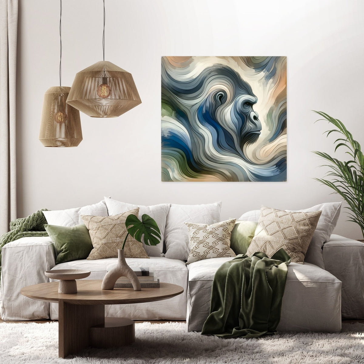 Gorilla Flow Canvas