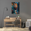 Regal Reflection Lion Canvas