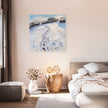 Brontë Parsonage Winter Canvas