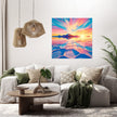 Salar de Uyuni Sunrise Canvas