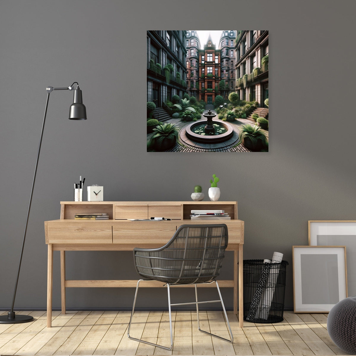 Victorian Oasis Glasgow Canvas