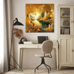 A Cat's Wonderland Canvas