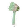 3 In 1 Pets Bath Brush For Dogs And Cats Shower Massage Brush, Depilation Comb And Foaming Tool, Anti-frizz Beauty Brush Pet Products