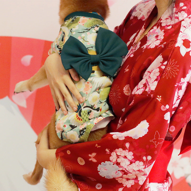 Shiba Inu Dog Clothes Thin Spring And Summer Kimono