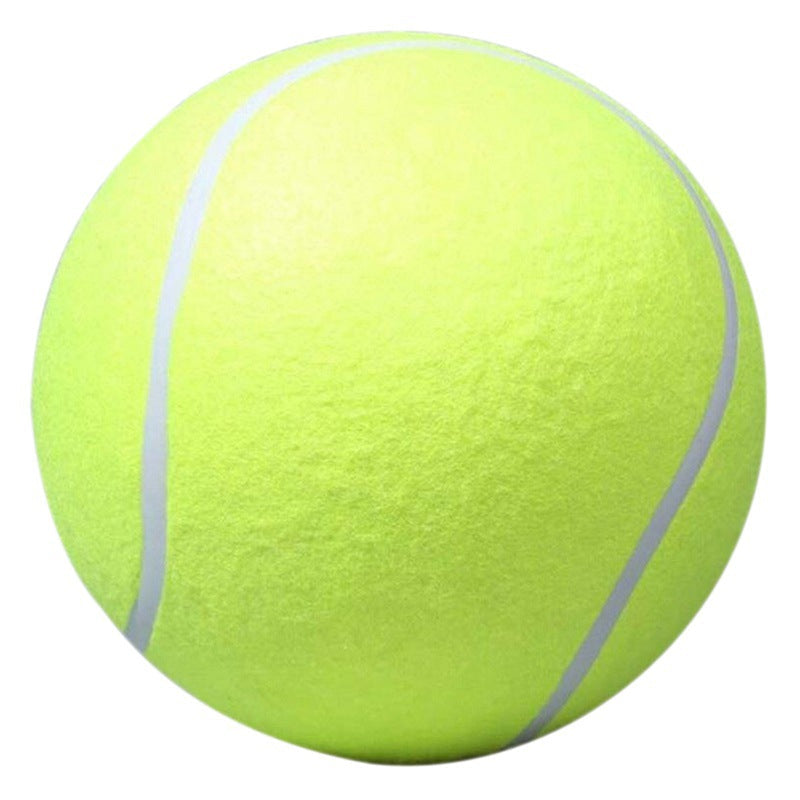 Tennis Pet Toy Inflatable Training Rubber Big Ball Elastic Ten Times Happy Corgi Golden Retriever