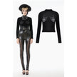 Dark in Love Lilith Skeleton Hands Long Sleeve Top