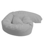9 Ft Maternity Pillow Case - Grey