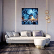 Dragon's Lair on Frost Island Canvas