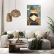 Cat-Headed Woman Canvas