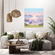 Summer Picnic by the Lake Canvas