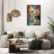 Planetary Leaves Canvas