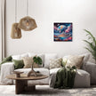 Galactic Blend: Contemporary Enigmas Canvas