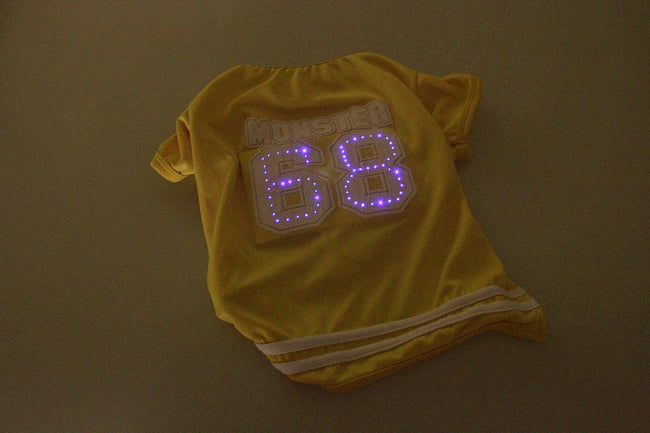 Ropa para mascotas con LED luminoso