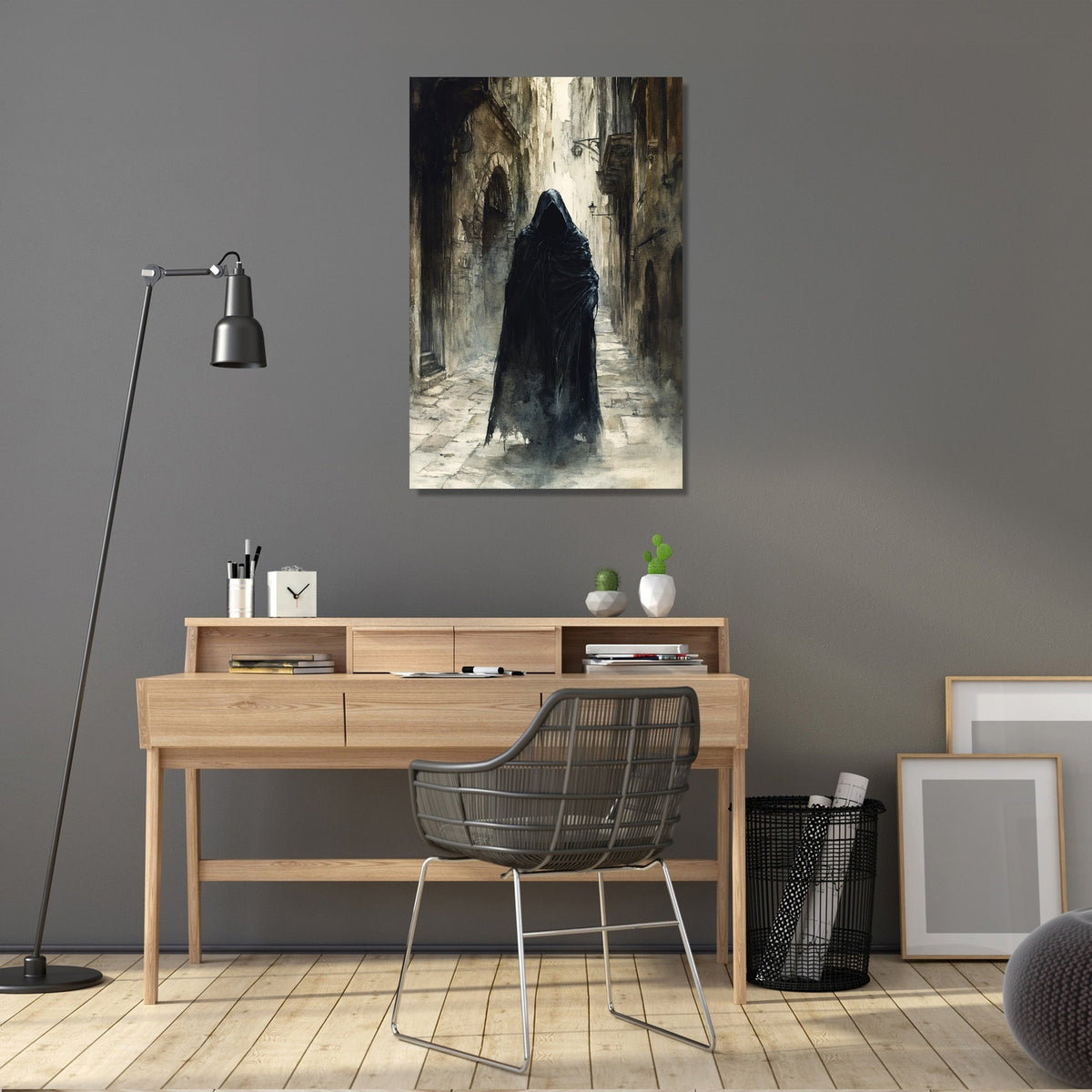 Cloaked Shadow Blade Canvas