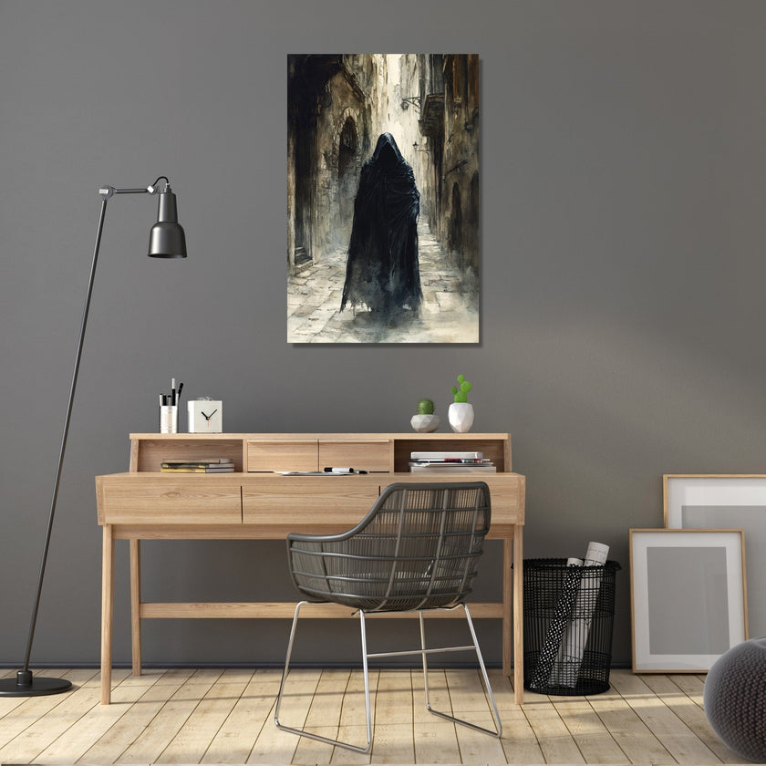 Cloaked Shadow Blade Canvas