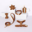 Pet Dog Lettering Collar Walking Velvet Hand Holding Rope