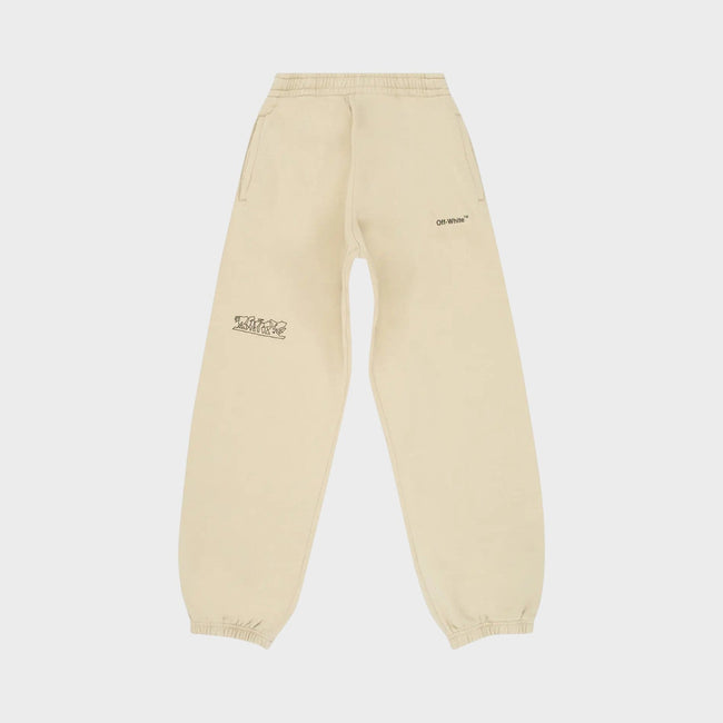 Pantalón slim de chándal Figure Of Speech color arena oscuro