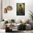 Celtic Owl Canvas