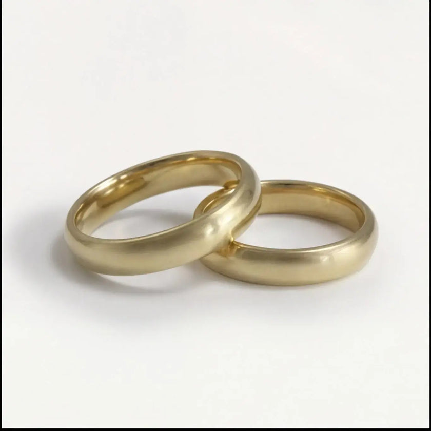 4mm Gold Wedding Band – Classic Orion – 9ct/14ct/18ct Gold